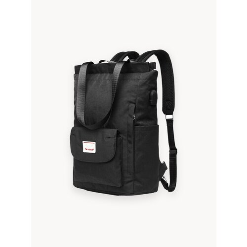 Модный рюкзак OEM, для ноутбука, городской, женский, USB-выход, чёрный