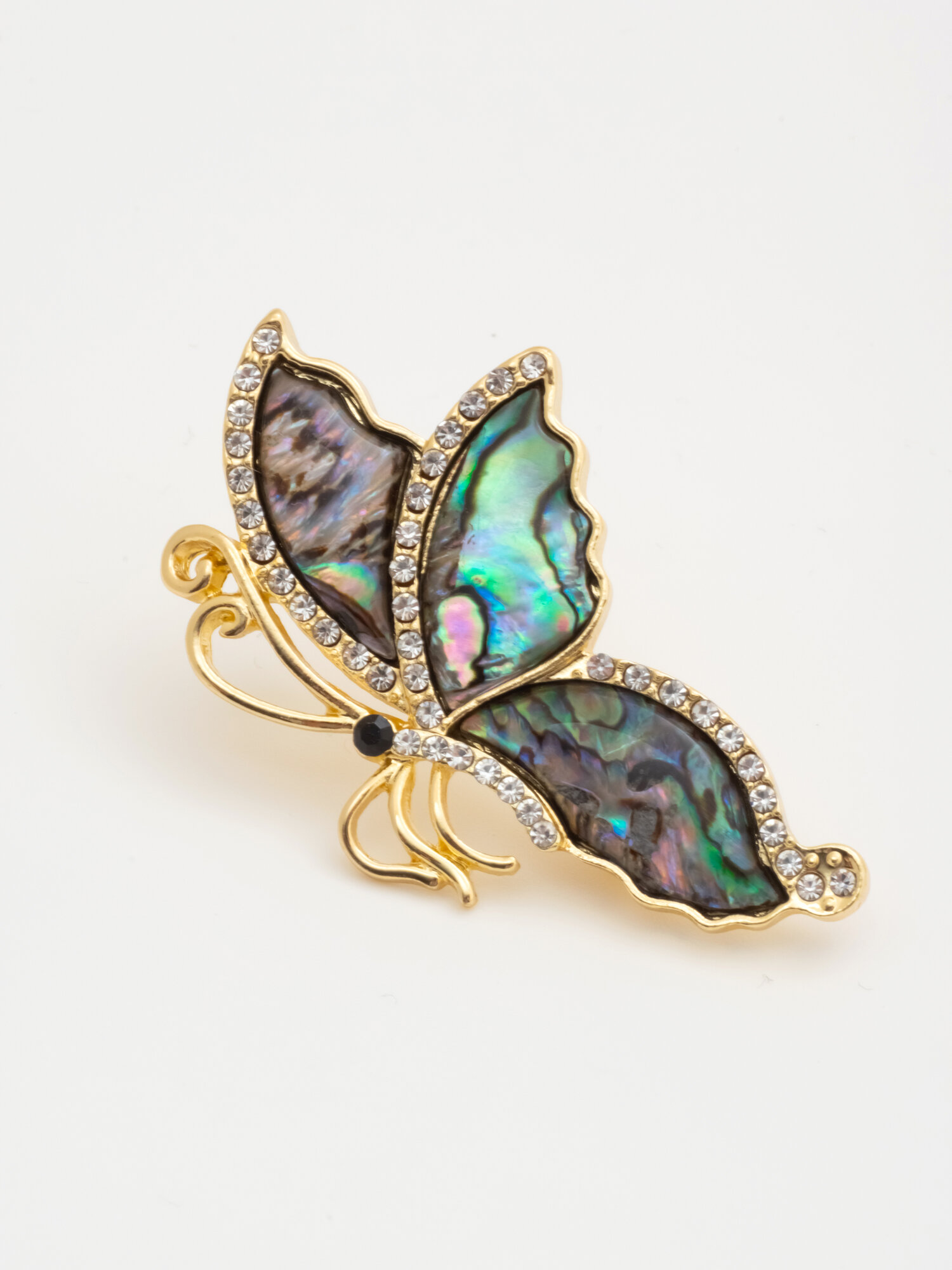 Брошь ЖемАрт, перламутр