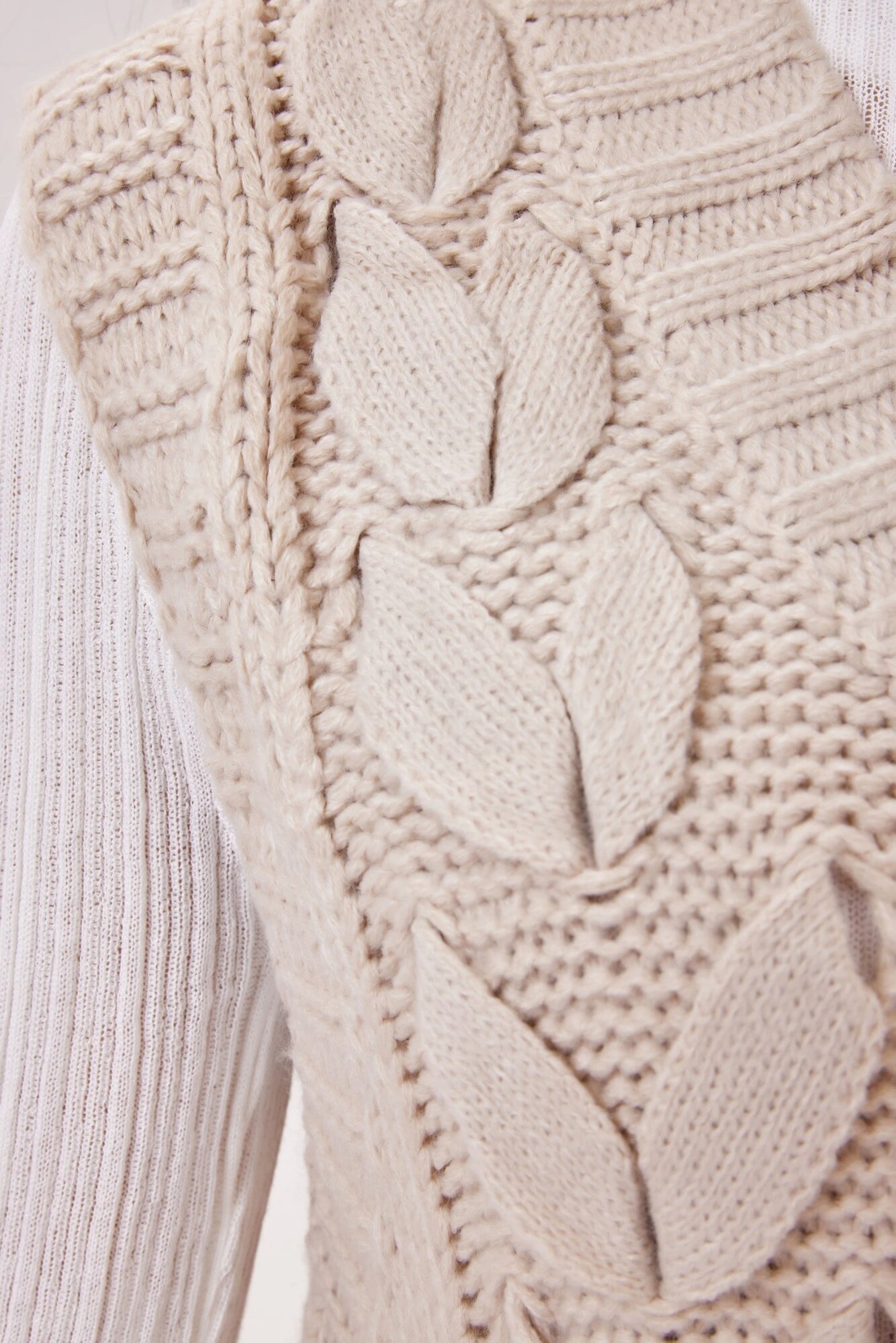 Жилет Selfie, размер S, бежевый — фото 1