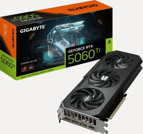 Изображение товара Видеокарта Gigabyte GeForce RTX 5060 Ti GAMING OC 8G