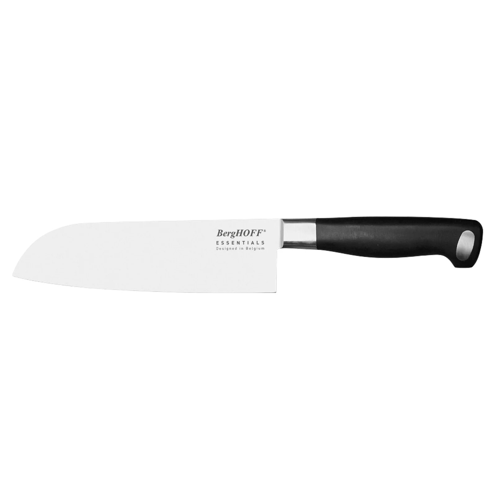 Нож BergHOFF gourmet line 1399487, японский, 18см, сталь, кованый, ручка из полиформальдегида, черн