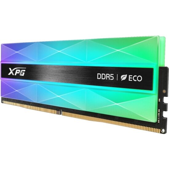 Оперативная память Adata XPG Lancer Neon RGB 32GB (16GBx2) DDR5-7200 DIMM Silver Grey (AX5U7200C3416G-DCLANRSG)