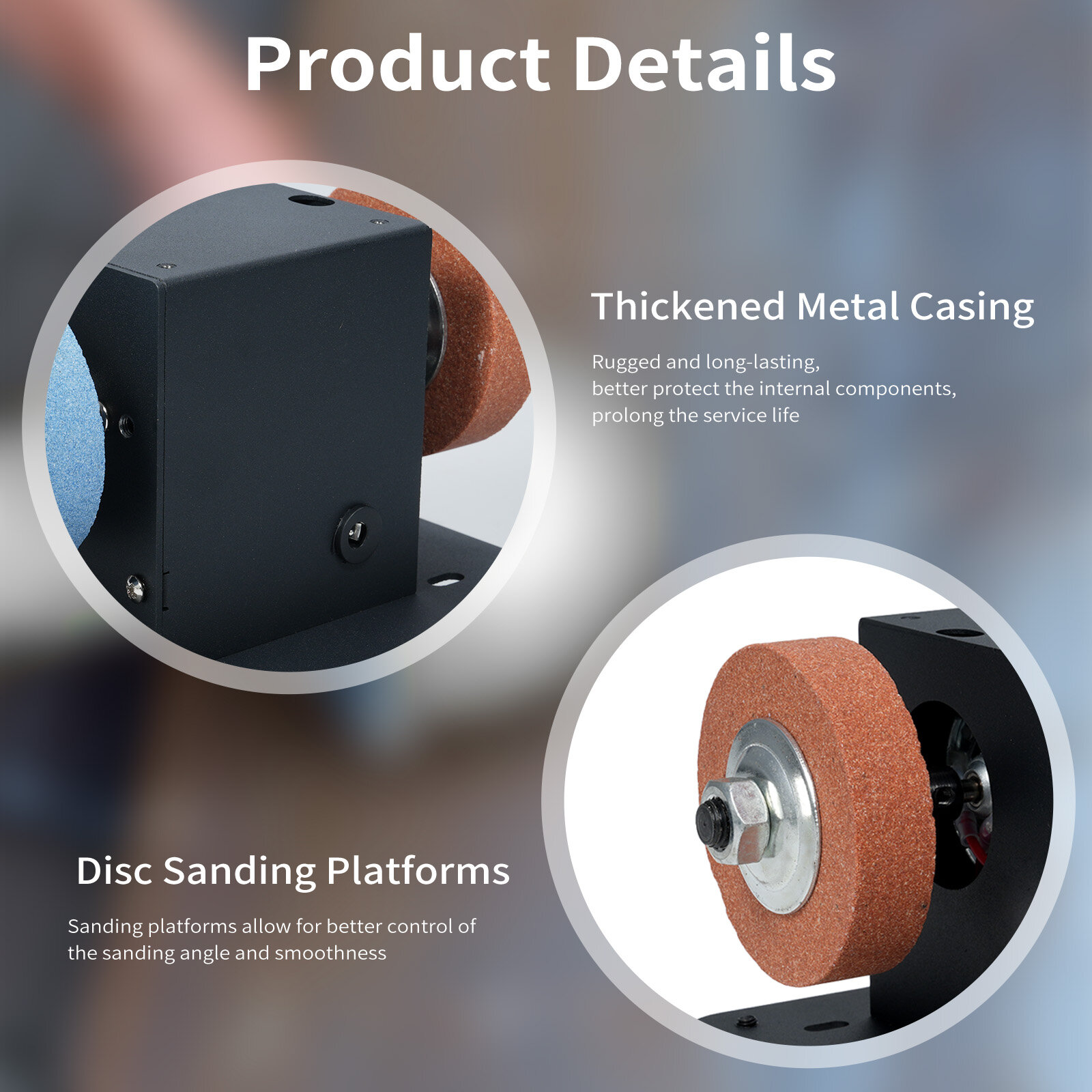 2-в-1 двухдисковый шлифовальный станок и настольная пила мини-шлифовальный станок настольный заточной станок шлифовальный станок 7 регулируемых скоростей мини-настольный резак электрический отрезной станок с пильным полотном