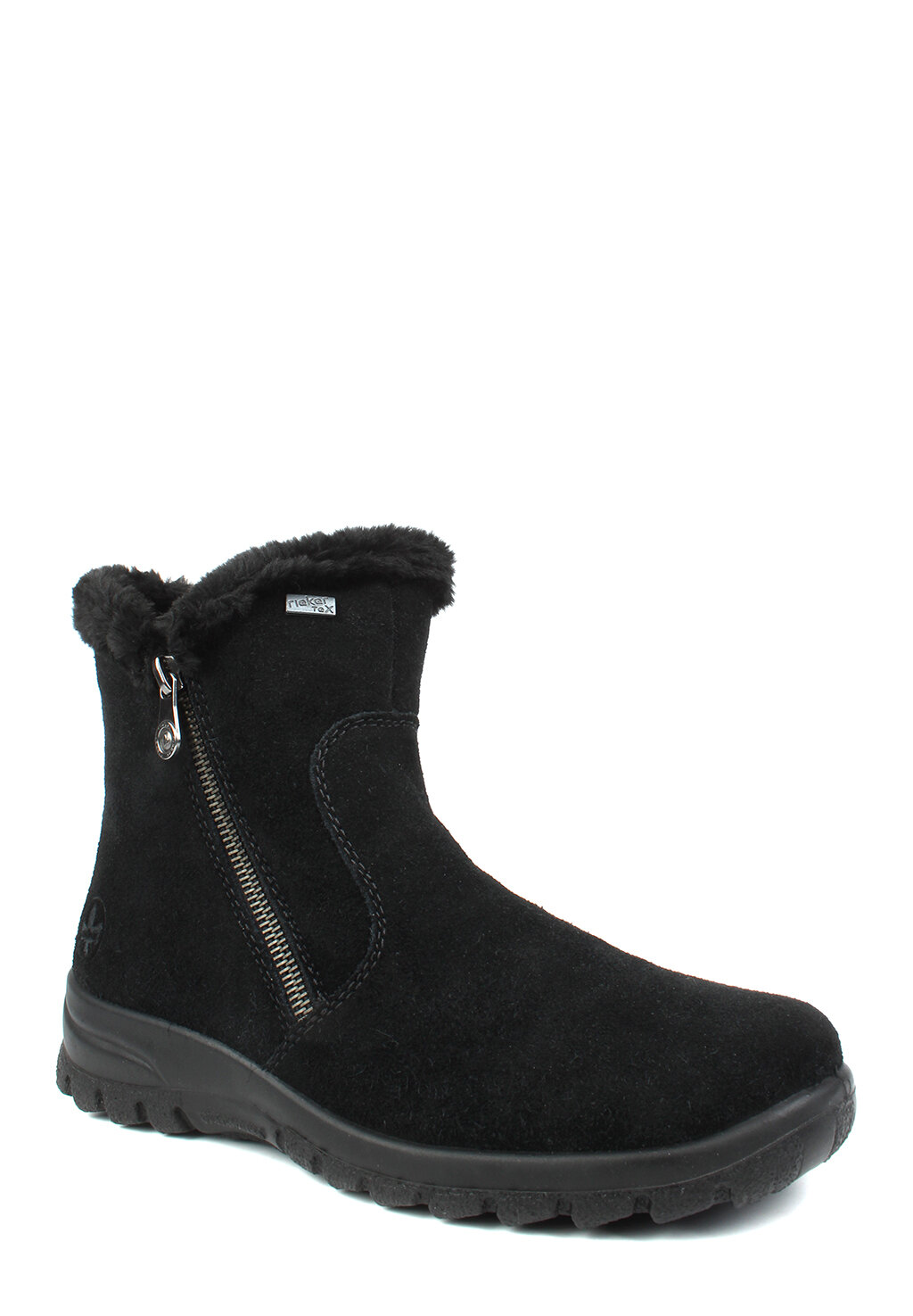 Полусапоги Rieker размер 42 черный