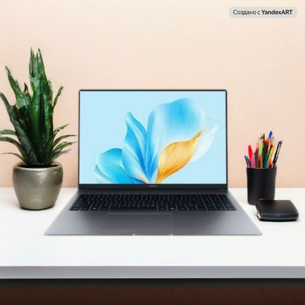 Ноутбук Honor MagicBook X16 16" IPS, Intel Core i3-1315U, 8Gb LPDDR4X, 512Gb SSD, Intel UHD, Без ОС, grey (5301ALXS)