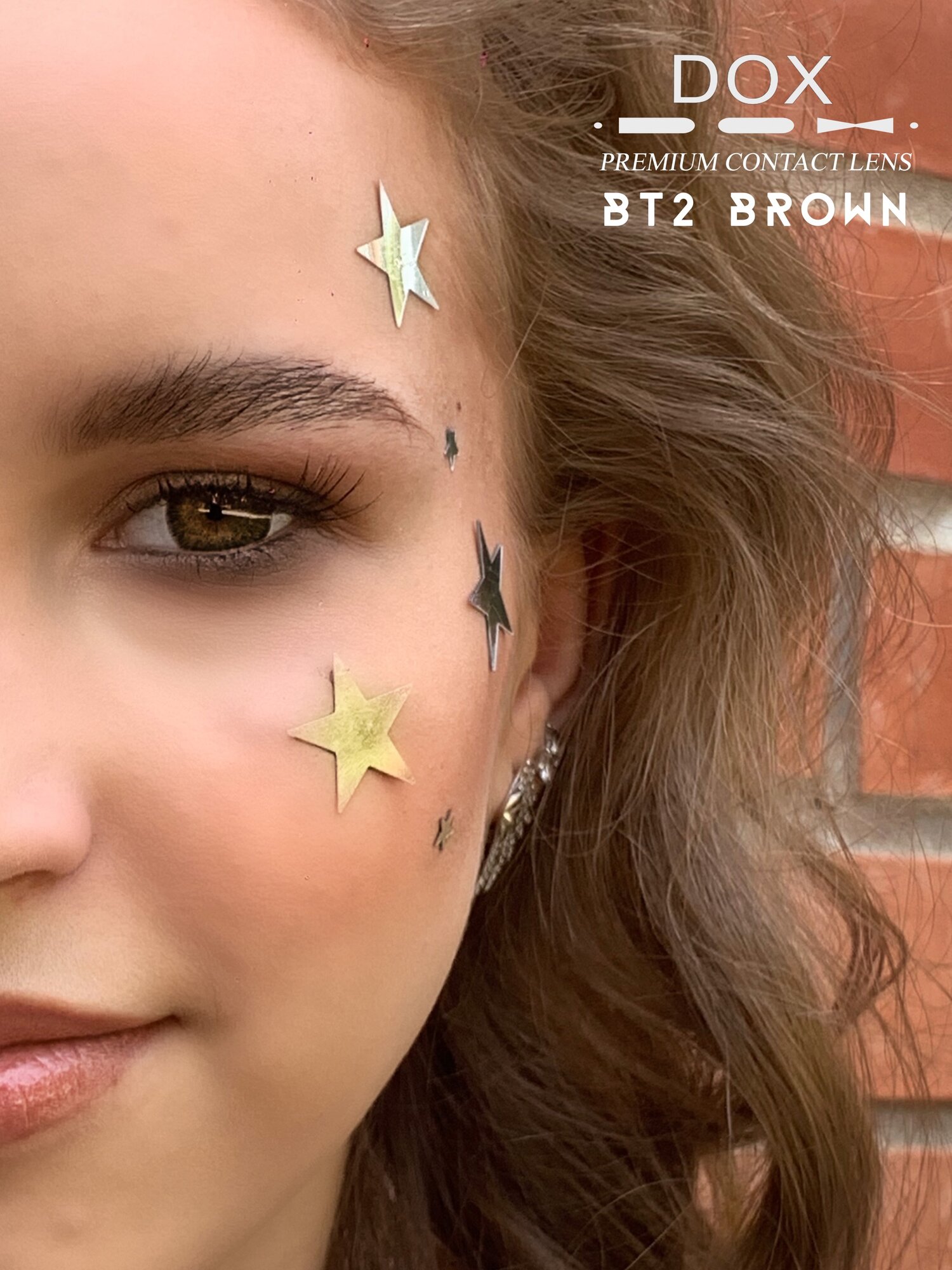 BT2 BROWN -6.00 Контактные линзы для зрения, коричневые, BC 8.6, DIA14.0, 12 месяцев — фото 1