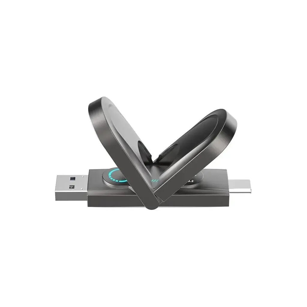 Флешка Netac US9, USB 3.2/USB Type C, 512 ГБ, до 900/1000 Мб/с (NT03US9C-512G-32TA) — фото 1