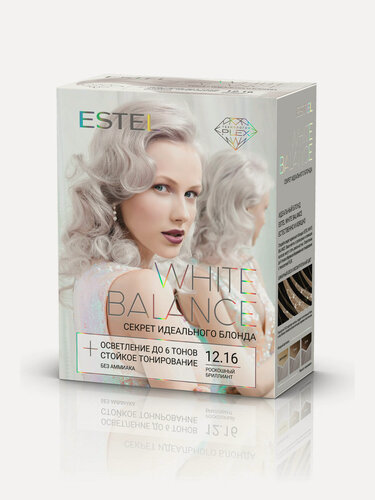 Изображение товара ESTEL Набор White Balance "Секрет идеального блонда", тон: 12.16 роскошный бриллиант