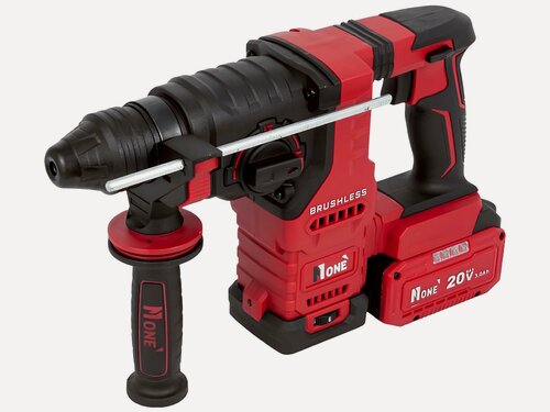 Изображение товара Аккумуляторный перфоратор Number One EH30/3.0-PRO (20 В, 3 А·ч, 2 АКБ, 3 Дж)