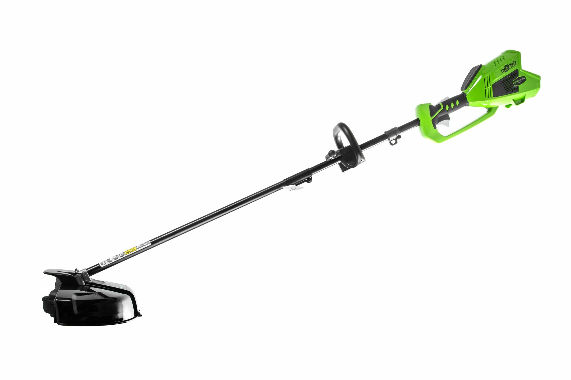 Триммер аккумуляторный Greenworks GD40BC, 40V, 40 см, бесщеточный, с 1хАКБ 8 Ач и ЗУ , 1301507UH