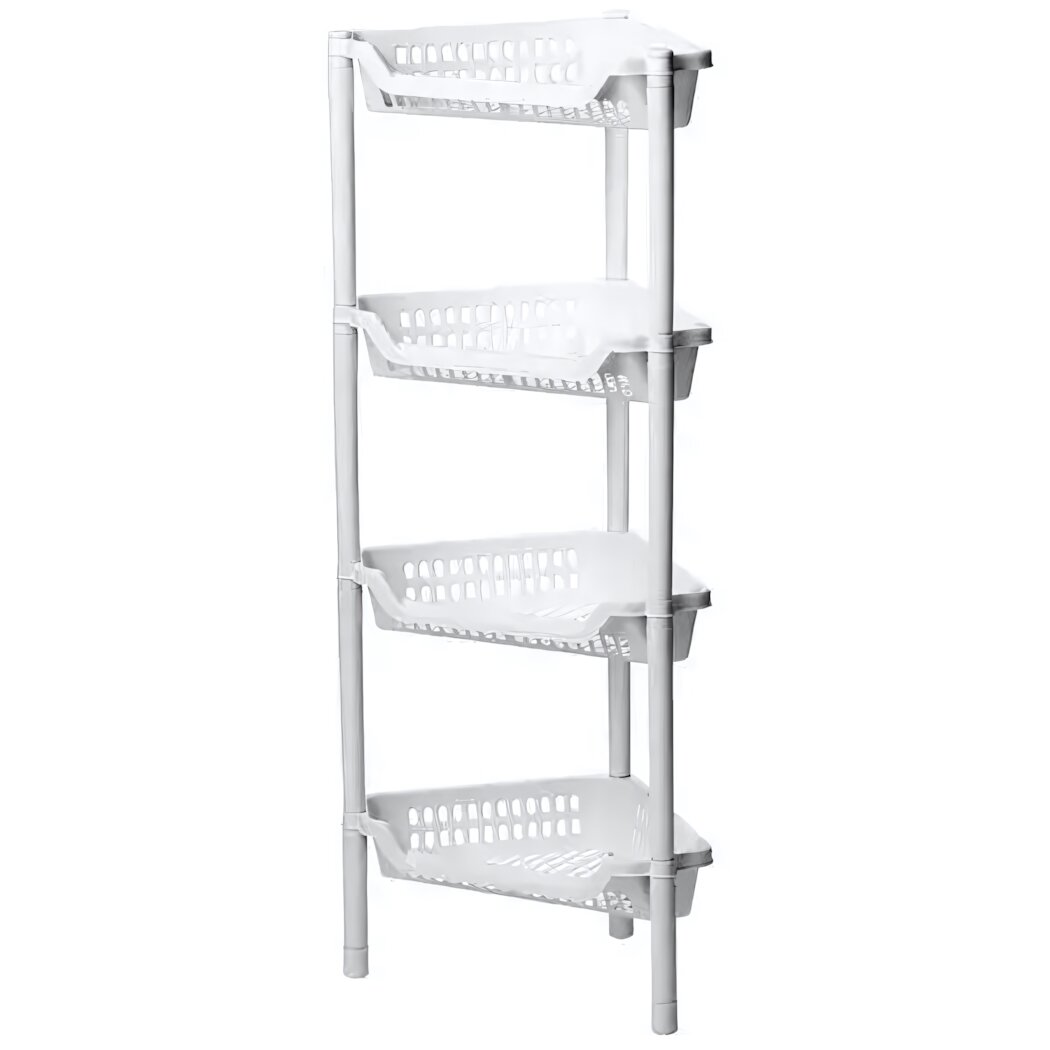 Полка угловая на колесах 