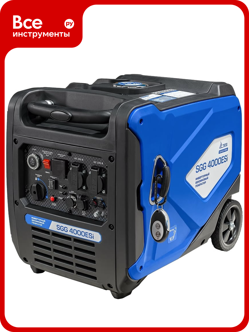 Бензогенератор инверторный ТСС SGG 4000ESi 060049