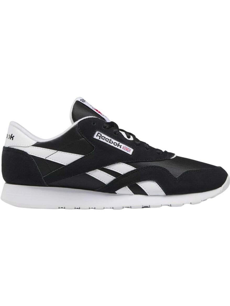 Кроссовки Reebok Classic Nylon, полнота F, размер 9,5 US, черный