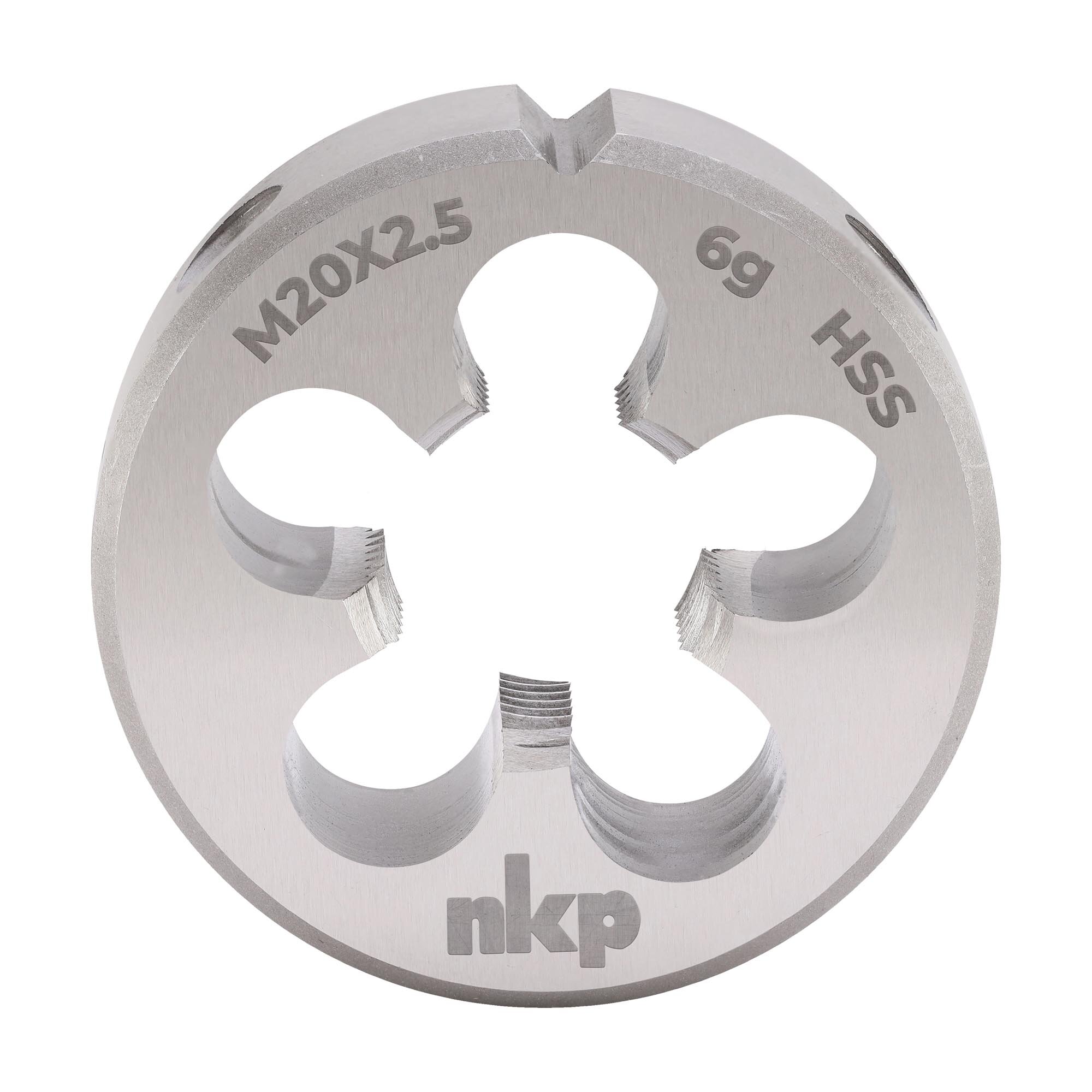 Плашка NKP М20х2,5 DINEN22568 HSS 6g 45х18мм 240200N