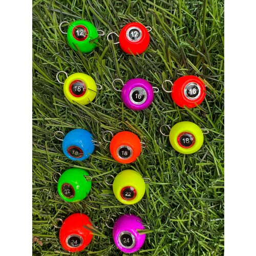 Набор крашеных разборных чебурашек 