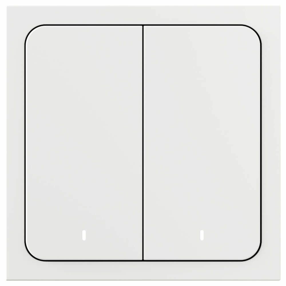 Умный выключатель Яндекс, 2 клавиши, Zigbee YNDX-00532