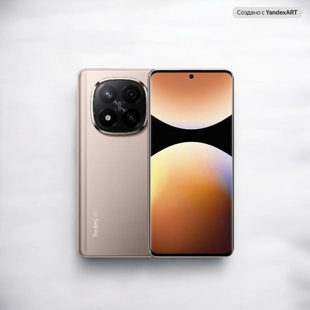 Смартфон Xiaomi Redmi Note 14 Pro+ 5G 12/512 ГБ (NFC) Global, золотой
