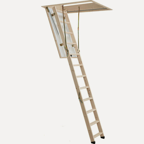 Изображение товара Лестница DOLLE Prof 36, дерево, 12 ступеней, нагрузка до 150 кг