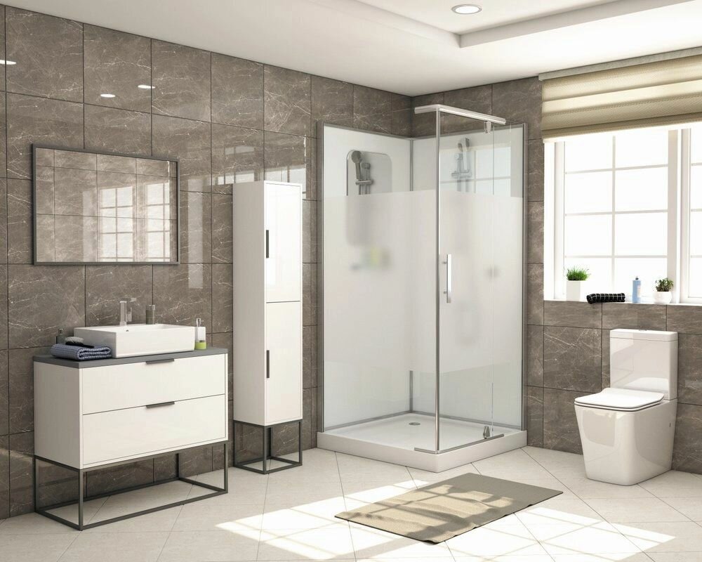 Душевая кабина Grossman Classic GR171QR (90х90х205) дверь распашная4 места