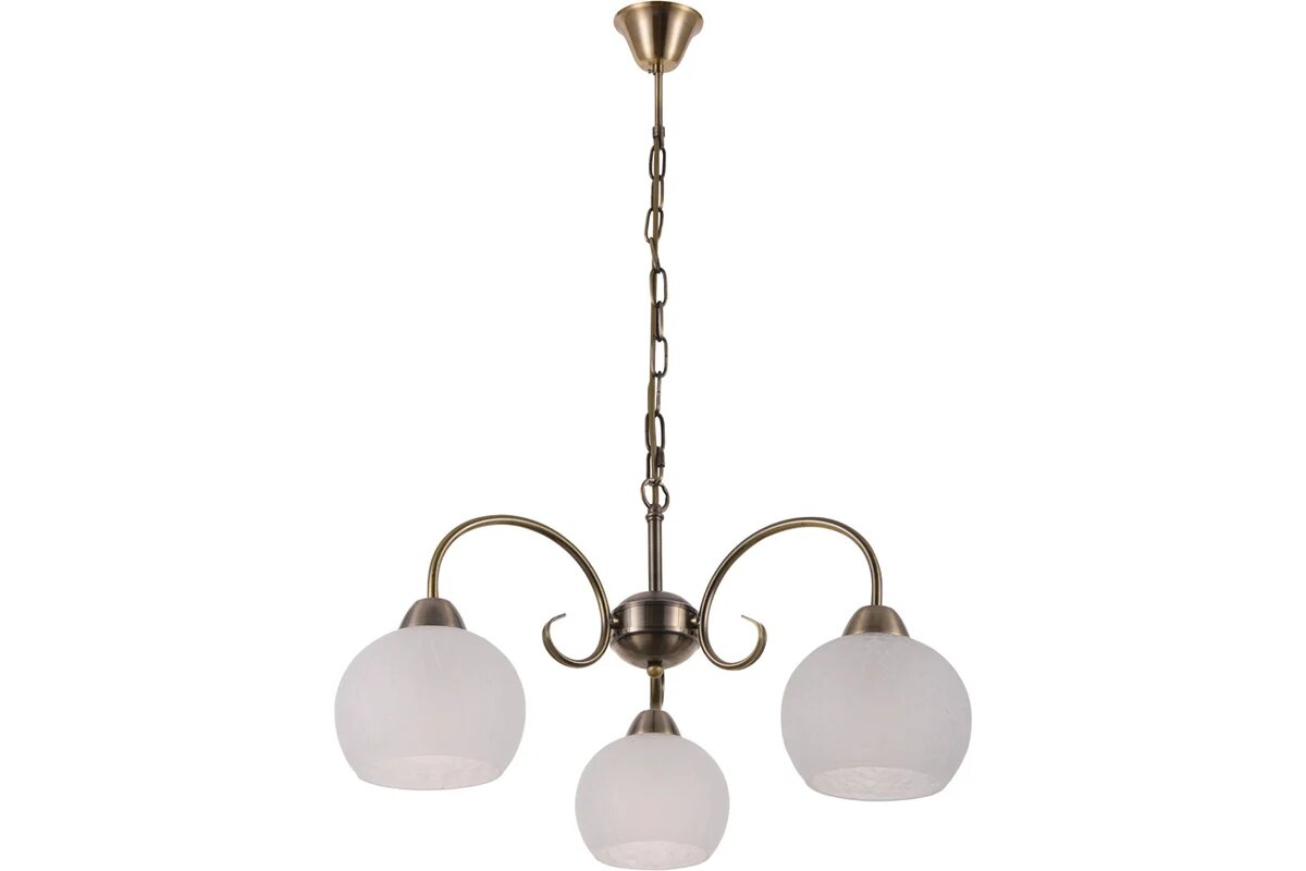 Подвесной светильник стекло/металл IP20 Arte Lamp A9317LM-3AB