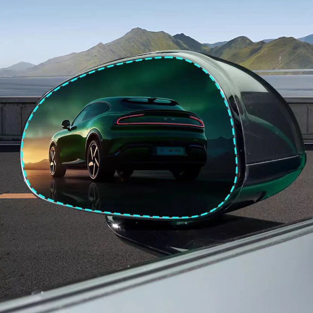 Картинки Для Xiaomi YU7 2025 зеркало заднего вида непромокаемая пленка специальное зеркало заднего вида противотуманная непромокаемая водонепроницаемая антибликовая пленка продукты, A1