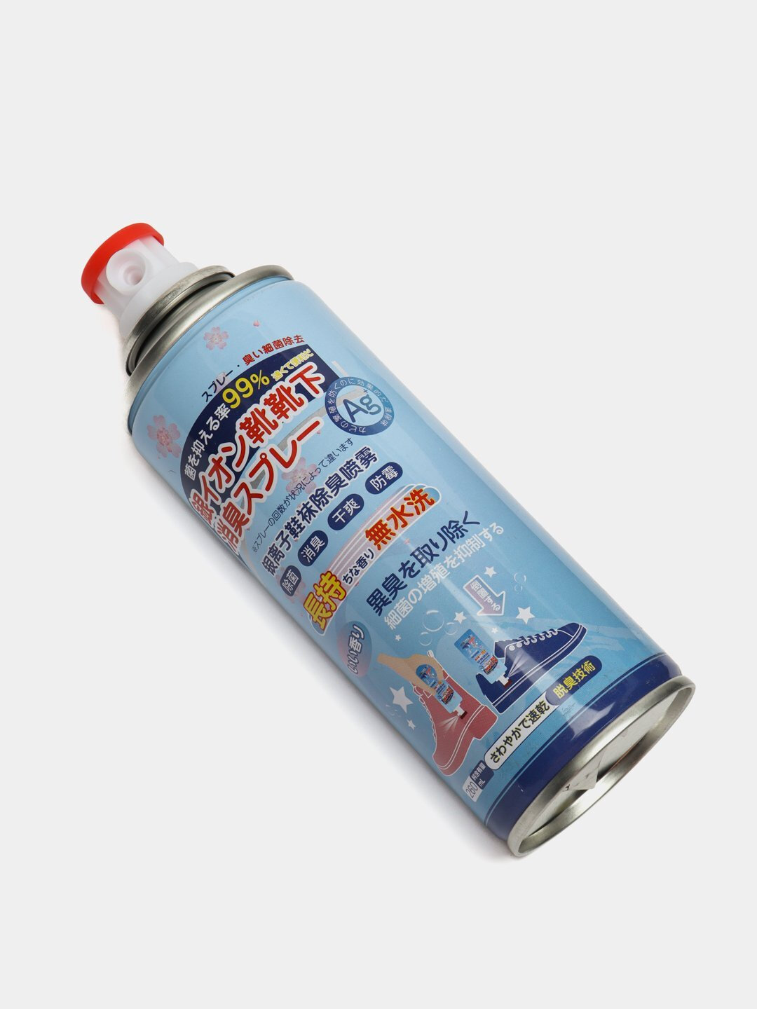 Дезодорирующий спрей для ног и обуви гигиеническое средство против запаха пота — фото 1