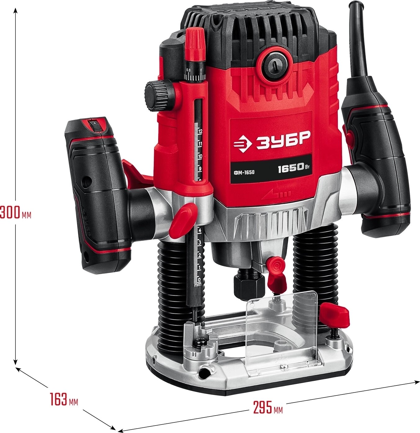 Универсальный фрезер ЗУБР ФМ-1650 — фото 1