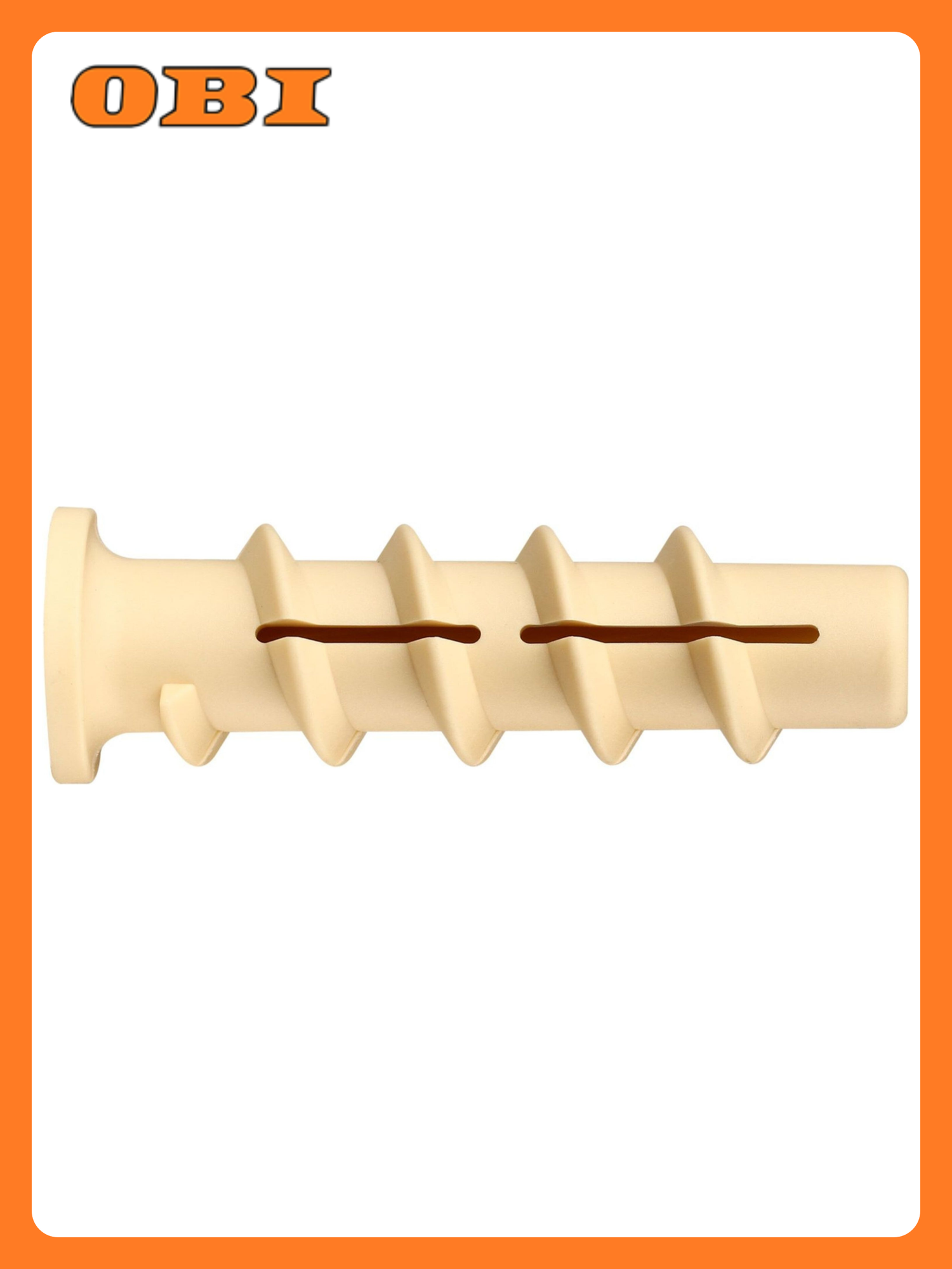 Дюбель Европартнер PBT 6  для газобетона  полиамид  10х50 мм  25 штук