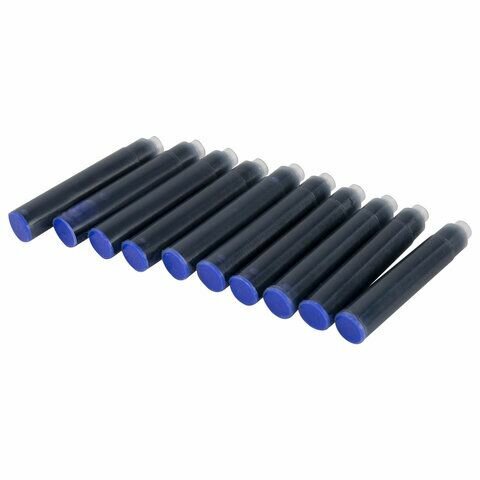 10 шт. Картриджи чернильные синие CENTROPEN, комплект 10 шт, 1 0019 1002