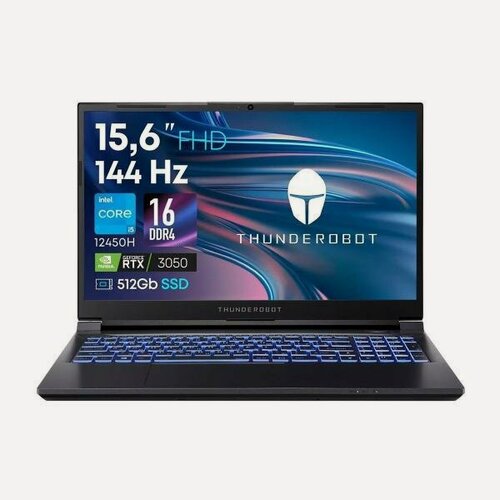 Изображение товара Ноутбук игровой Thunderobot 911S Core D/15.6"/Core i5-12450H/16/512/RTX 3050/noOS