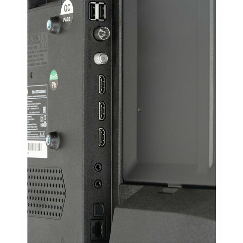 Телевизор LED Digma 32 DM-LED32SBB31 Яндекс ТВ черный HD 60Hz DVB-T DVB-T2 DVB-C DVB-S DVB-S2 USB WiFi Smart TV 1517400₽
