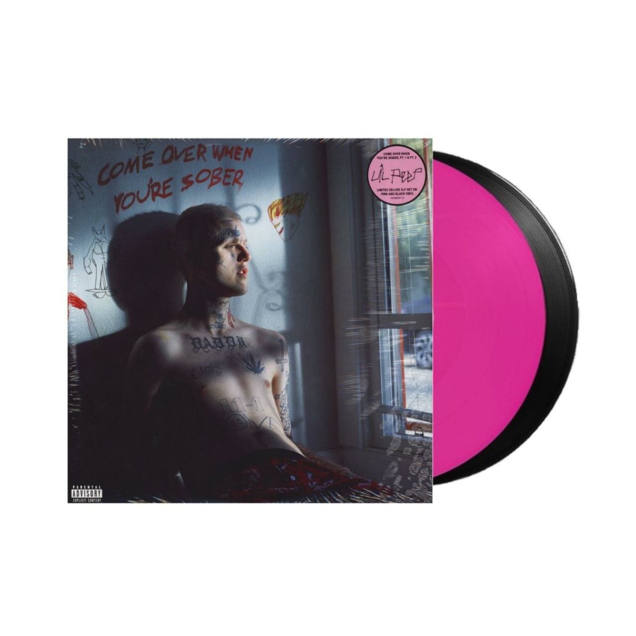 Columbia Lil' Peep. Come Over When You're Sober, Pt. 1 & Pt. 2 (Deluxe Edition)(Coloured Vinyl) (2 виниловые пластинки)