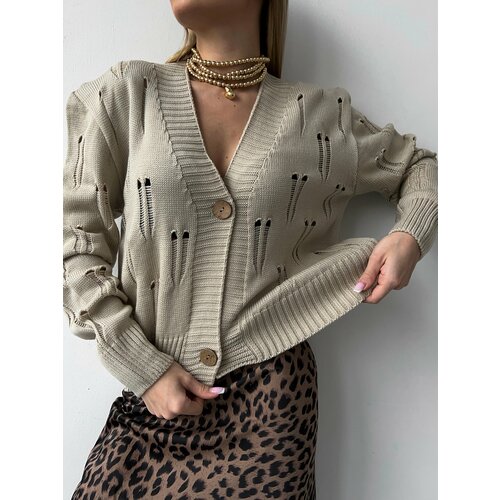 фото Кардиган kiazo, размер 42-46, , beige