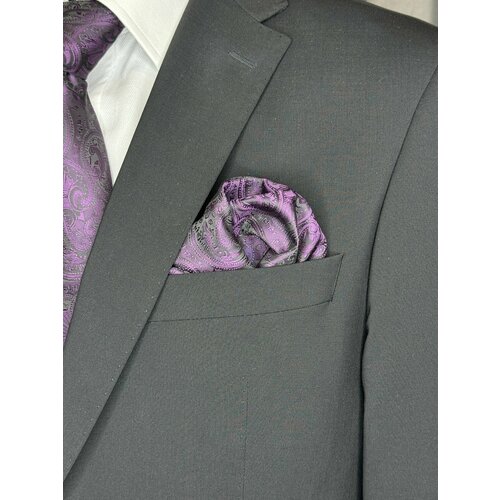 Нагрудный платок черныйфиолетовый 550₽