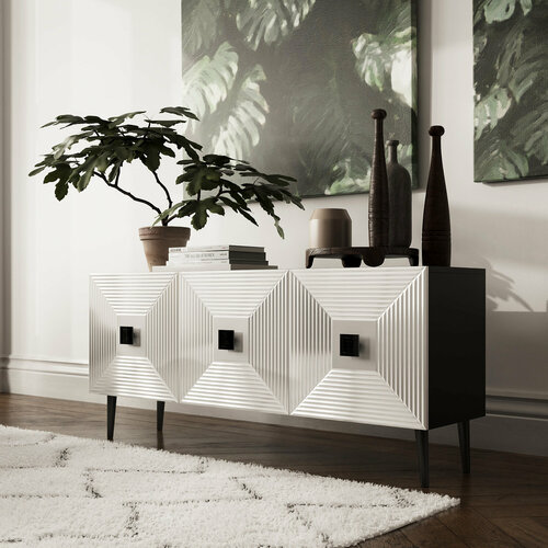 Дизайнерская тумба под ТВ/телевизор напольная на ножках 