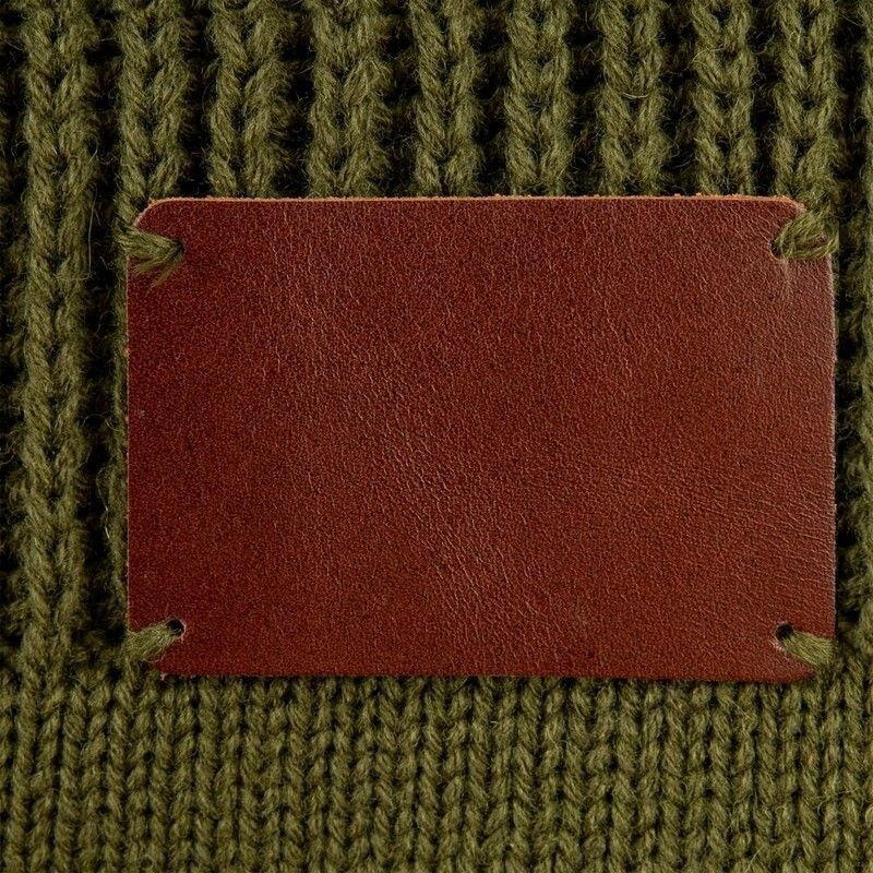 Плед Shirr, зеленый, оливковый — фото 1