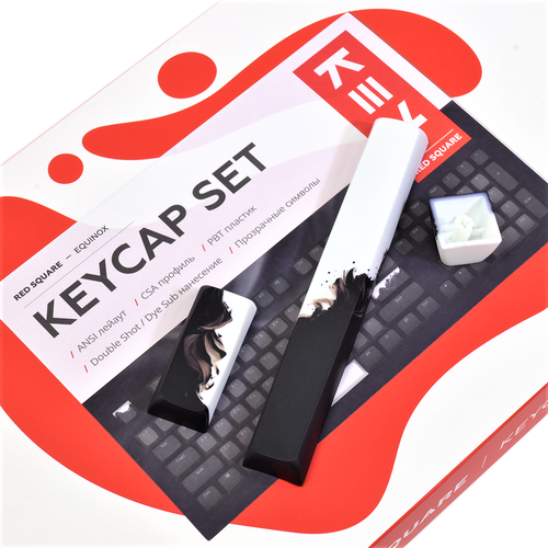 Red Square Equinox PBT Keycap Set RSQ-60035 черный белый 2290₽