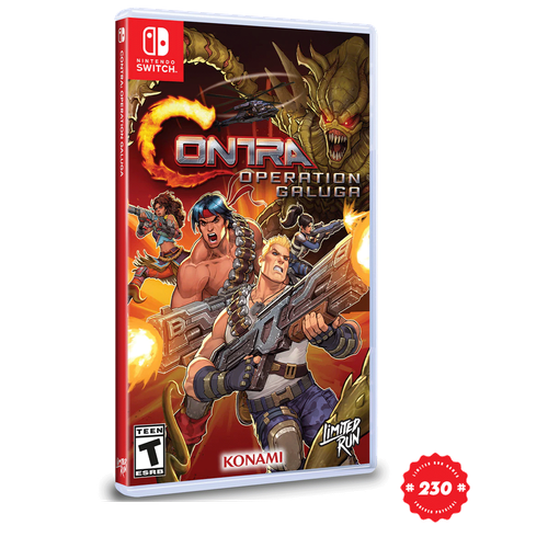 Contra Operation Galuga Nintendo Switch русская версия 7390₽