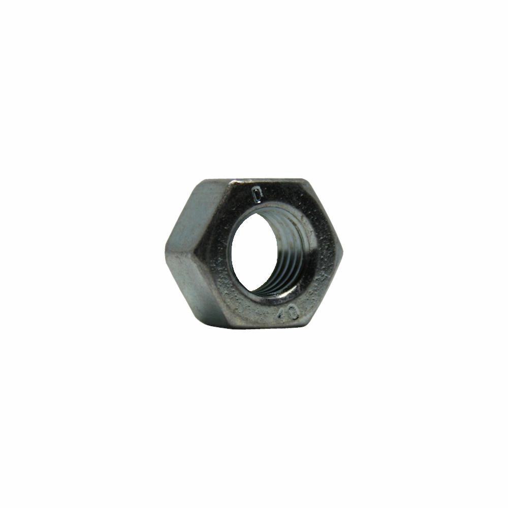 Гайка М12x1,25 DIN 934, 50 шт, оцинкованная, к. п. 10, мелкий шаг