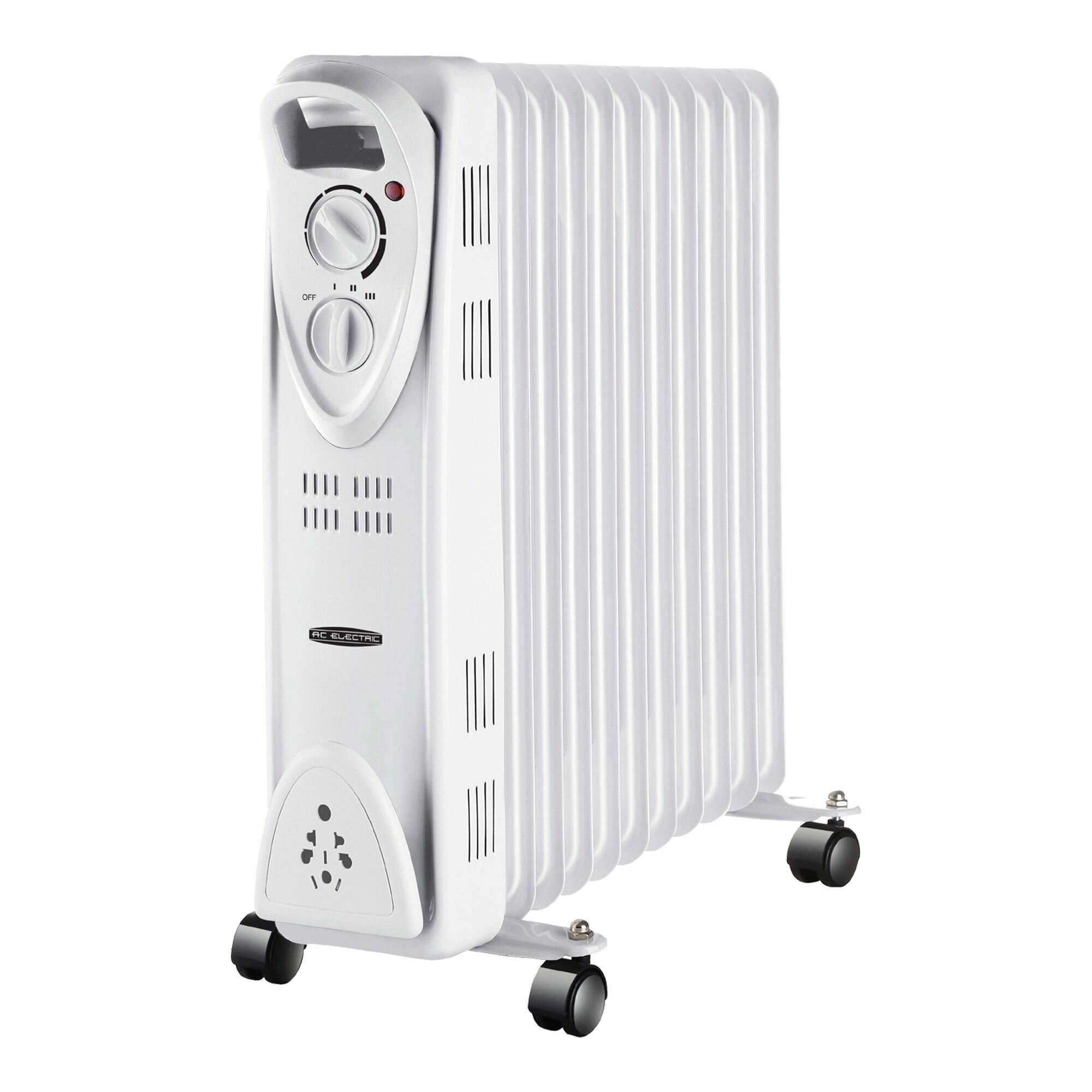 Радиатор отопления масляный AC ELECTRIC AOH/BM-09BW 2000 (9 секций)