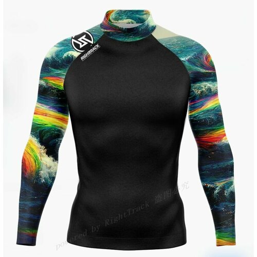 Гидрокостюм 102-XS, для дайвинга, фридайвинга и плавания, волокно, черный, размер 40