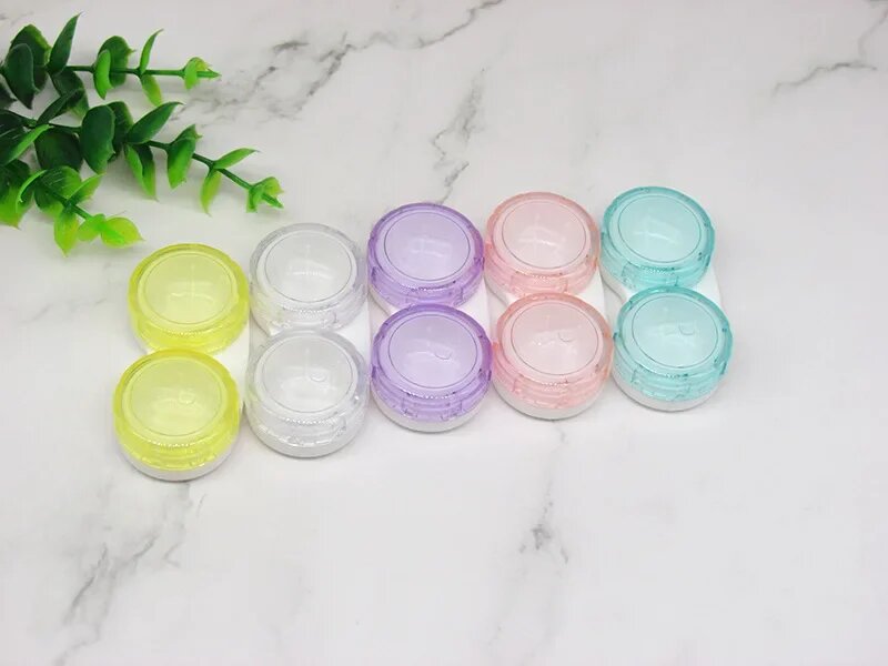Дорожный контейнер для хранения контактных линз random color 1pcs Унисекс