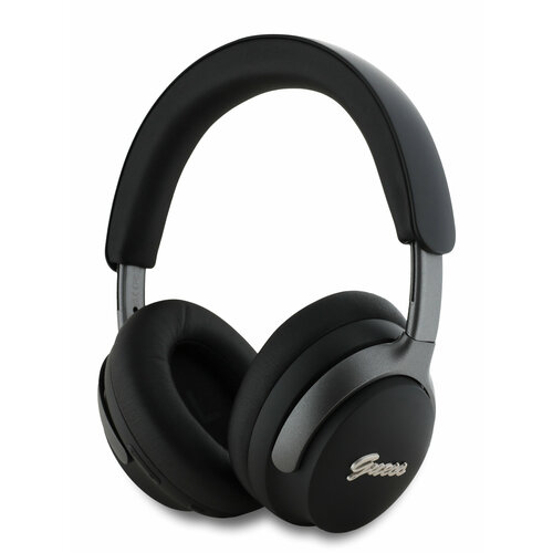 Guess наушники беспроводные накладные Bluetooth Headphones Sound Script Metal Logo ANCENC Black 7990₽