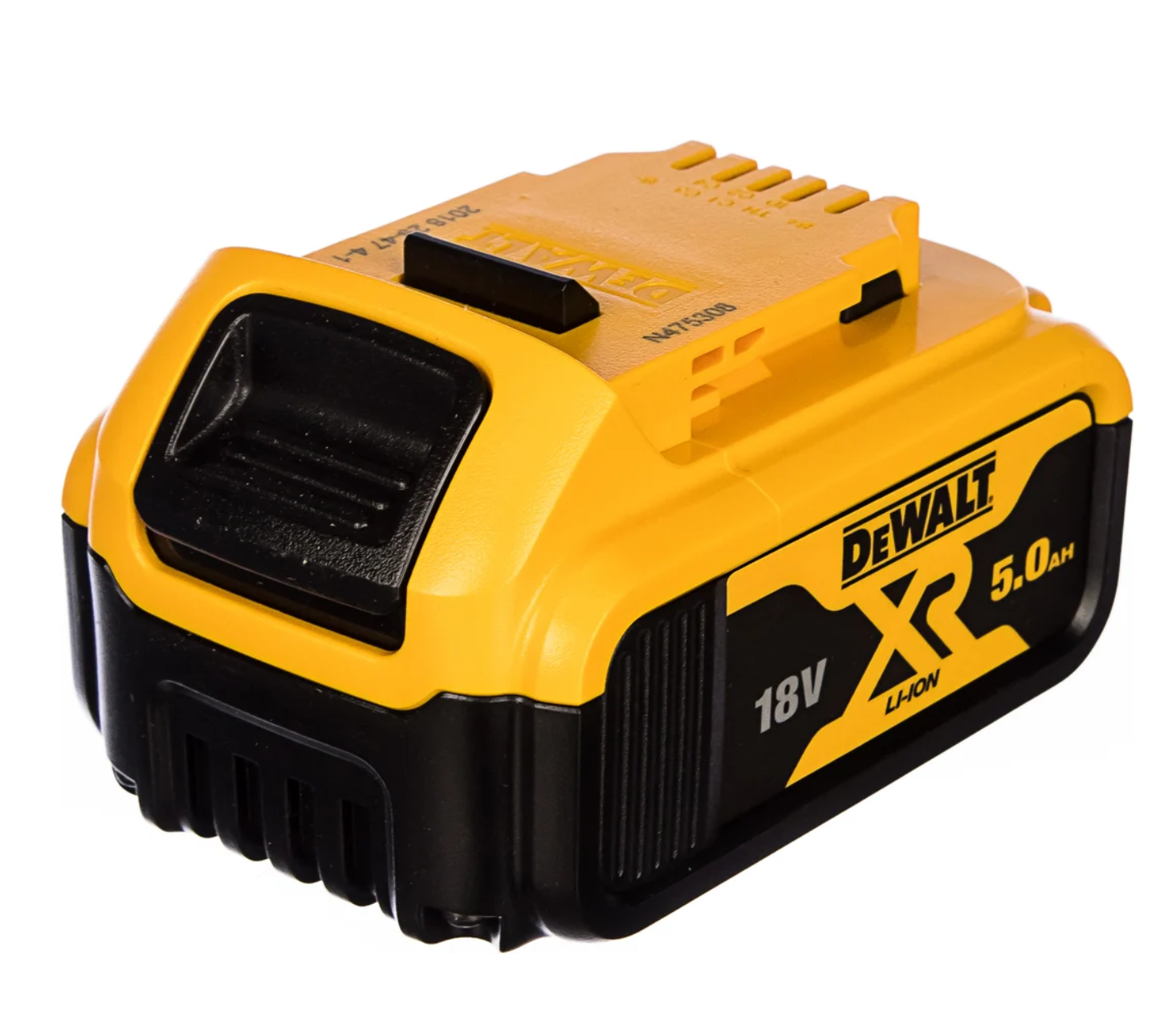 Аккумуляторная батарея DeWalt DCB184-XJ Li-ion 18 В 5000 мАч жёлтый