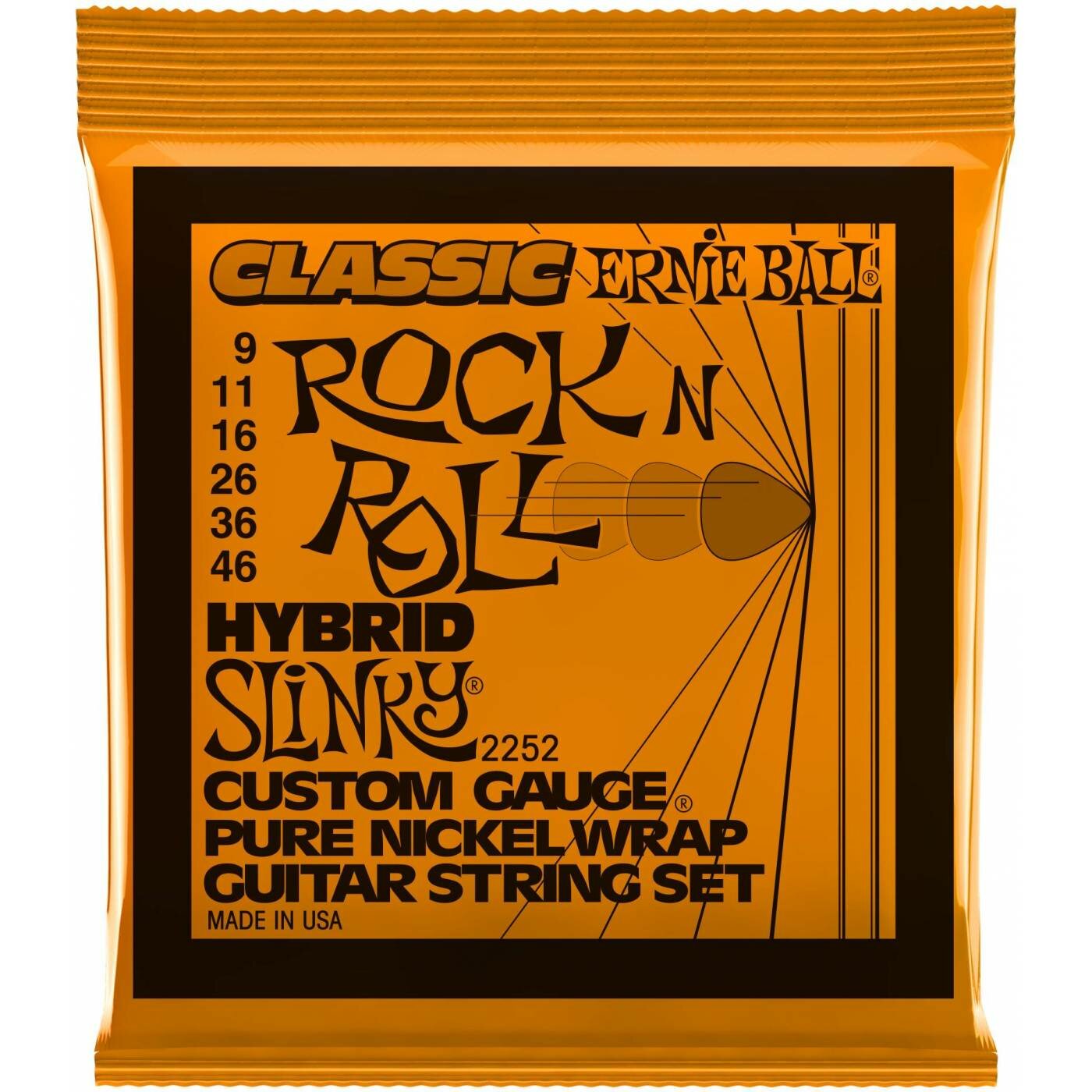 Комплект струн для электрогитары Ernie Ball 9-46 2252