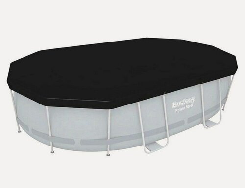 Изображение товара Тент для овального каркасного бассейна 427х250х100 см, Bestway, 58425