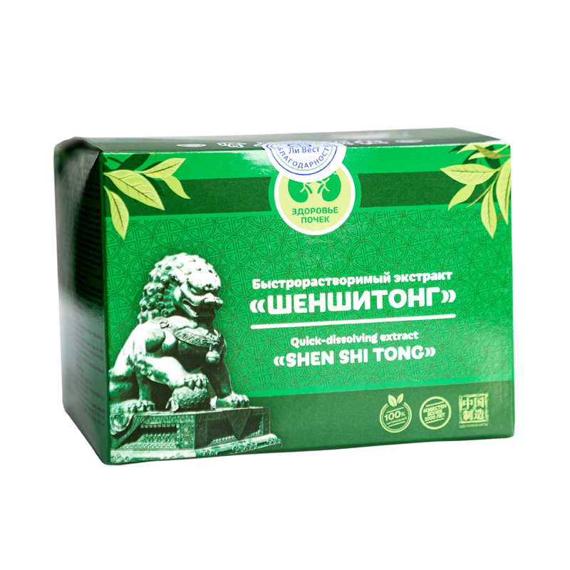 Изображение Китайский Почечный чай Шеншитонг при мочекаменной болезни, Ли Вест
