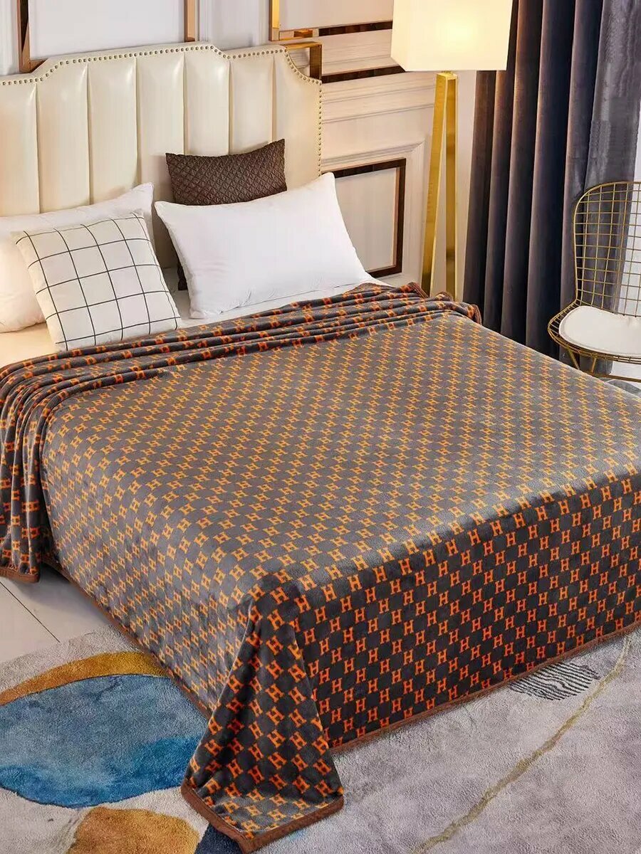 Плед 150x200 Flamenco на кровать 1 5 спальное