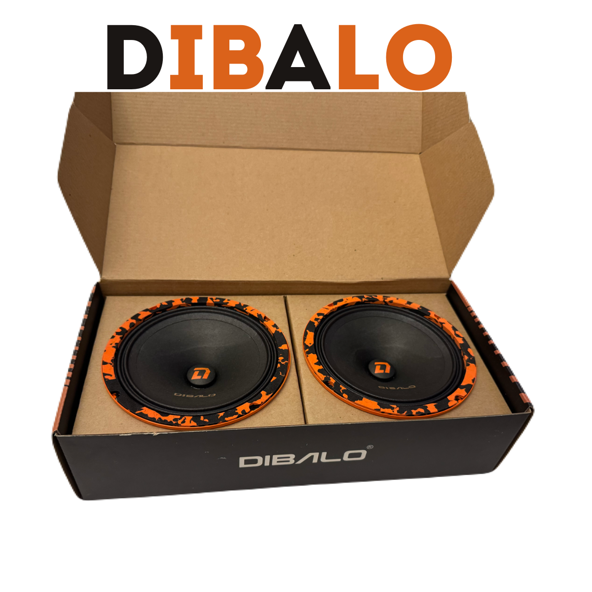 Автомобильные колонки Dibalo 165 — 60W | 16.5 см