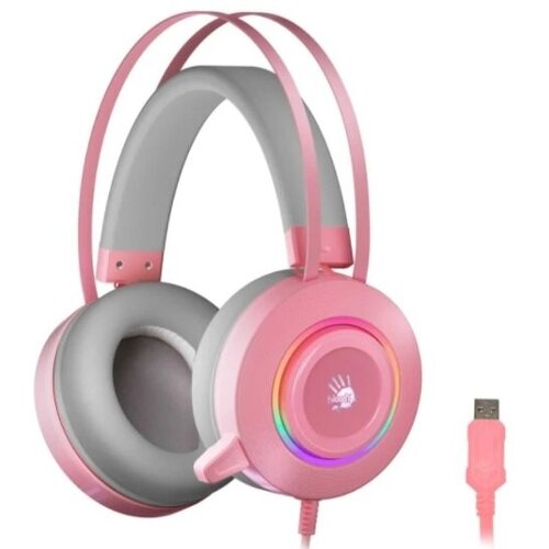 Наушники A4Tech Bloody G521 pink